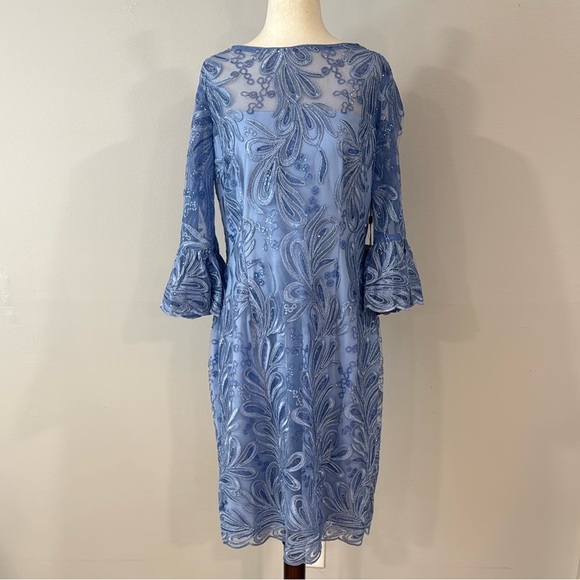 Adrianna Papell Embroidered Dress - Picture 5 of 9